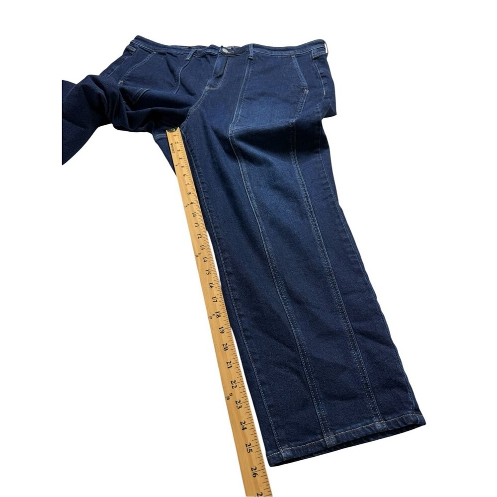 NYDJ Margot Seams Girlfriend Jeans Lift & Tuck Technology Dark Wash Plus Sz 20W - Picture 7 of 15